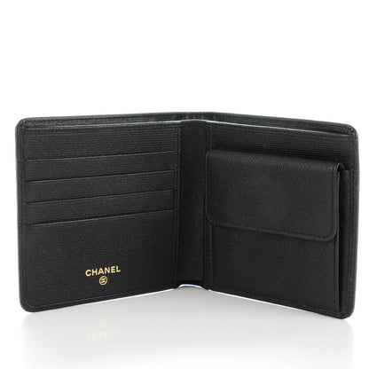 Chanel Caviar CC Bi-Fold Wallet Black 5 of 8