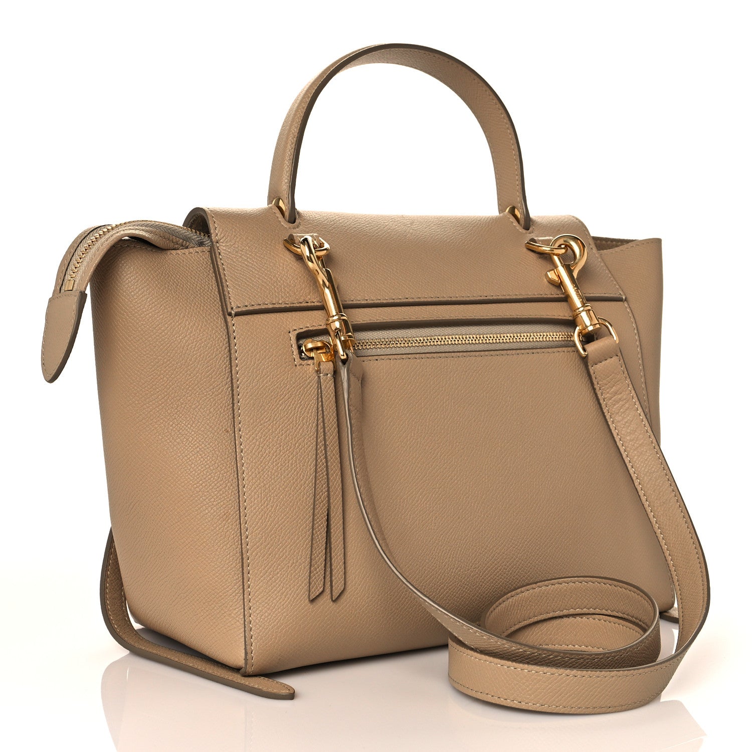 Celine Baby Grained Calfskin Mini Belt Bag Dune 3 of 11