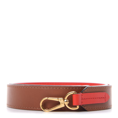 Louis Vuitton Calfskin Tuileries Shoulder Strap Caramel Rouge 1 of 4