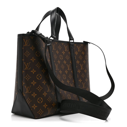 Louis Vuitton Monogram Macassar Weekend Tote PM 4 of 10
