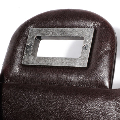 Chanel Lambskin Hybrid Reissue Jumbo Flap Dark Brown 9 of 9