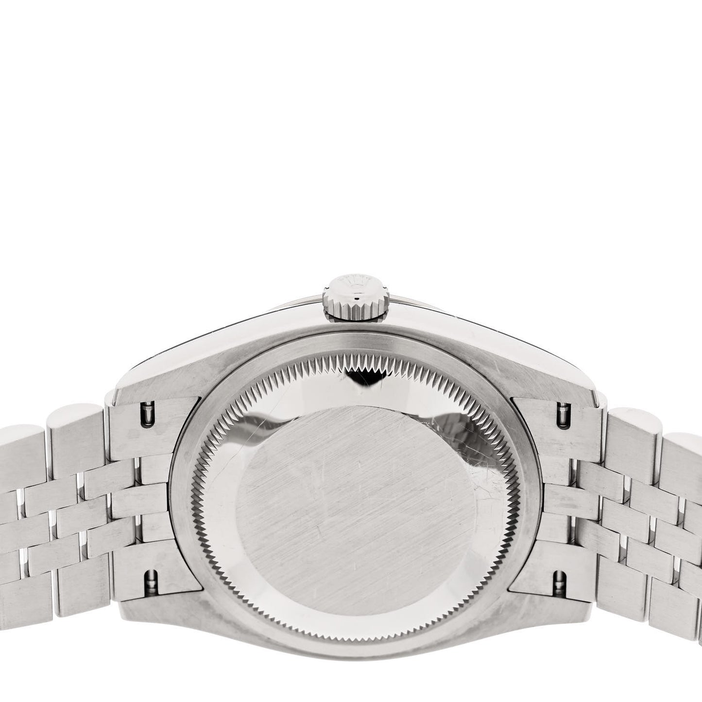 Stainless Steel 18K White Gold Diamond 36mm Oyster Perpetual Datejust Watch Pink 126234