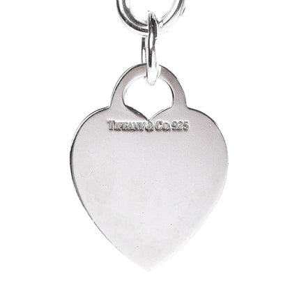 Tiffany Sterling Silver Heart Tag Necklace 4 of 6