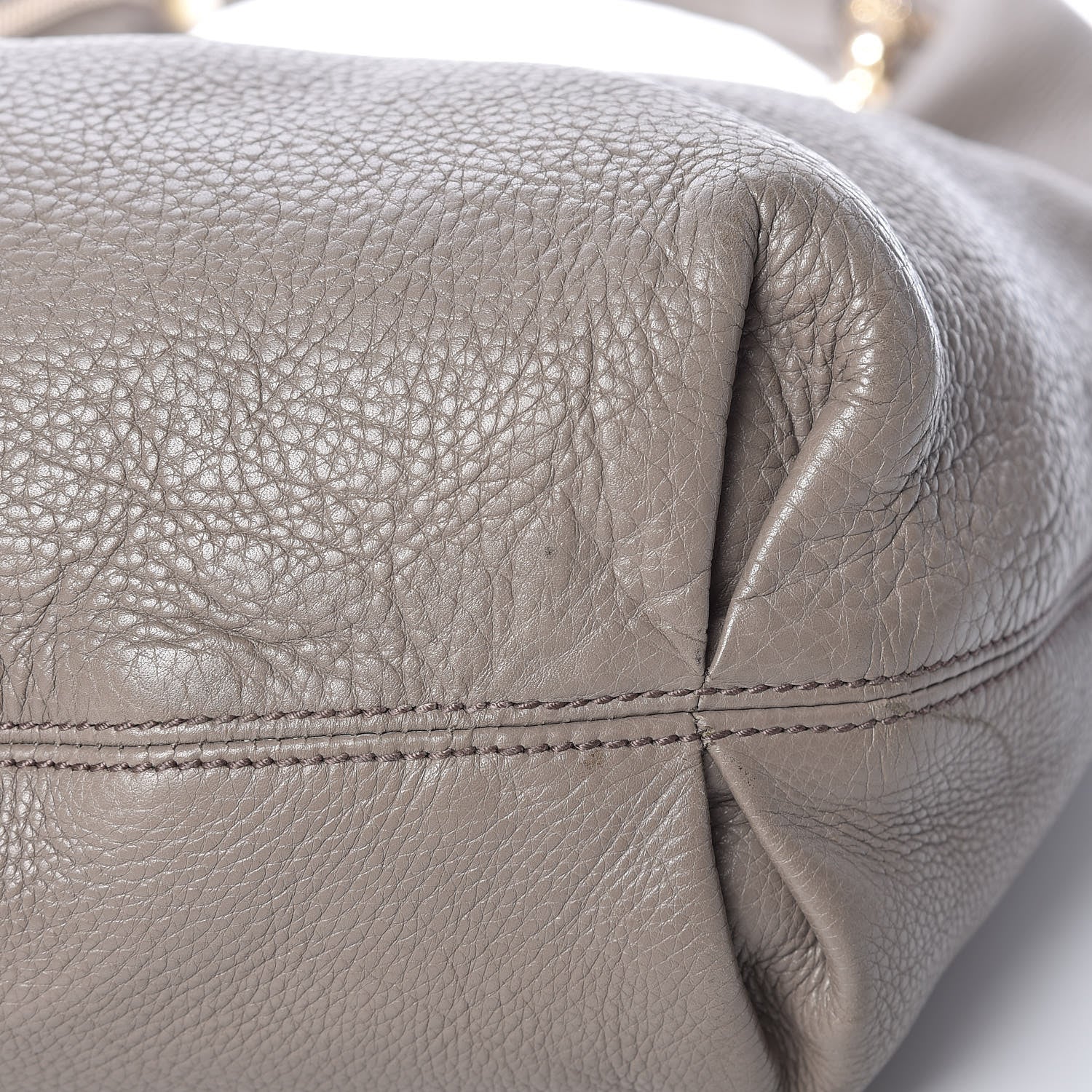 Gucci Pebbled Calfskin Large Soho Hobo New Fango 11 of 19