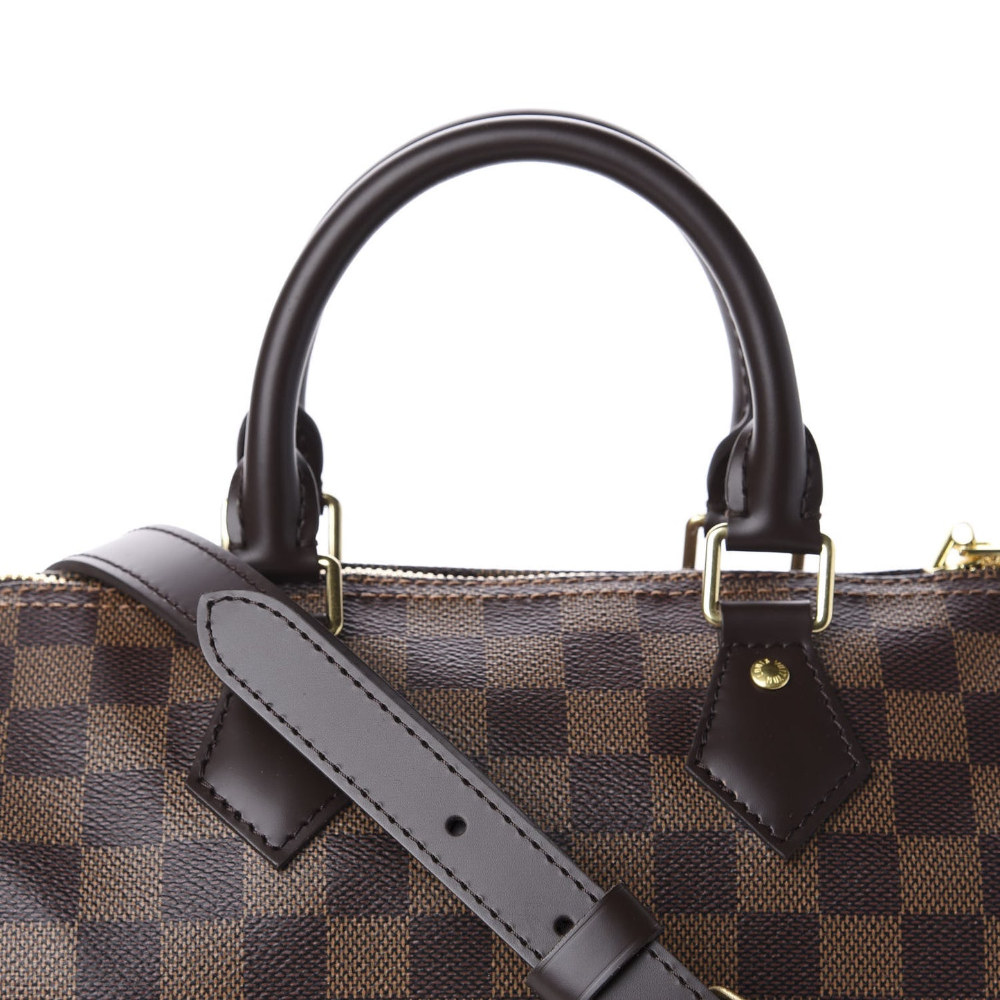 Damier Ebene Speedy Bandouliere 25