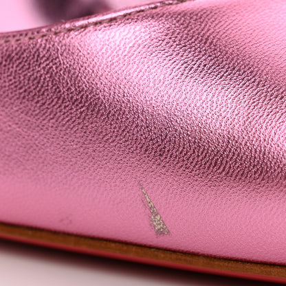 Christian Louboutin Metallic Calfskin So Kate 120 Pumps 38.5 Pink 9 of 10