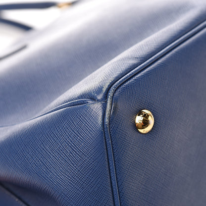 Prada Saffiano Lux Large Tote Bluette 16 of 20