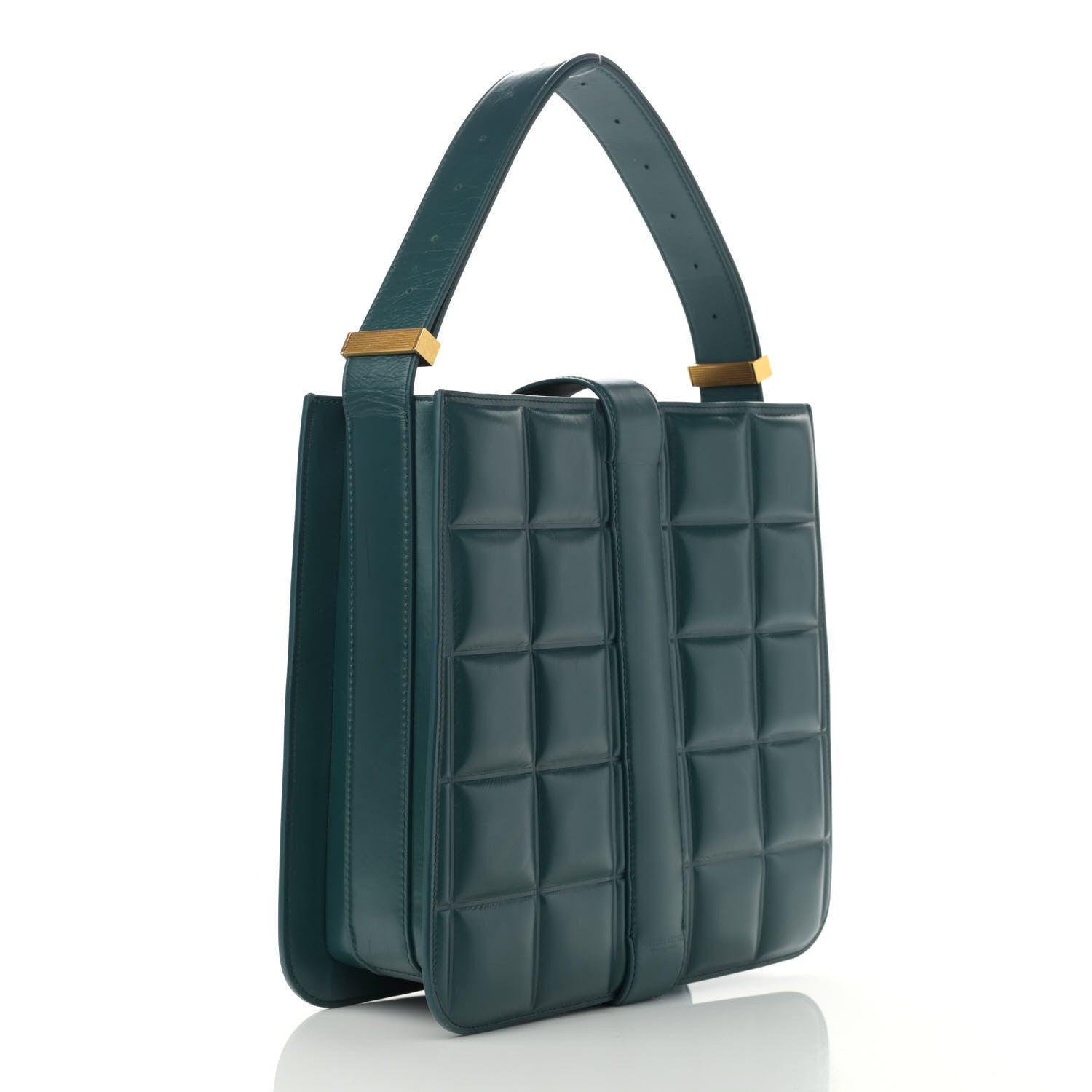 Bottega Veneta Nappa Maxi Intrecciato Padded Marie Bag Mallard 3 of 9