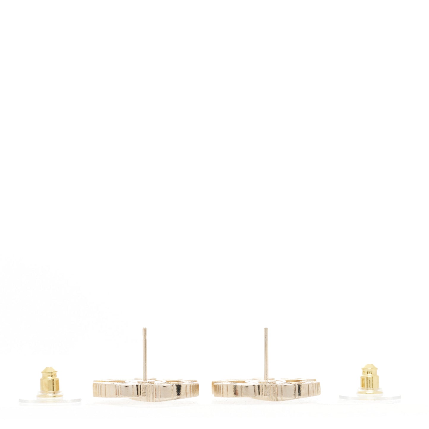 Pearl CC Earrings Gold