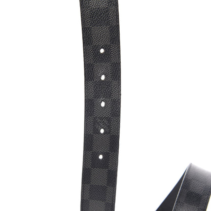 Louis Vuitton Damier Graphite 35mm LV Inventeur Reversible Belt 100 40 6 of 10