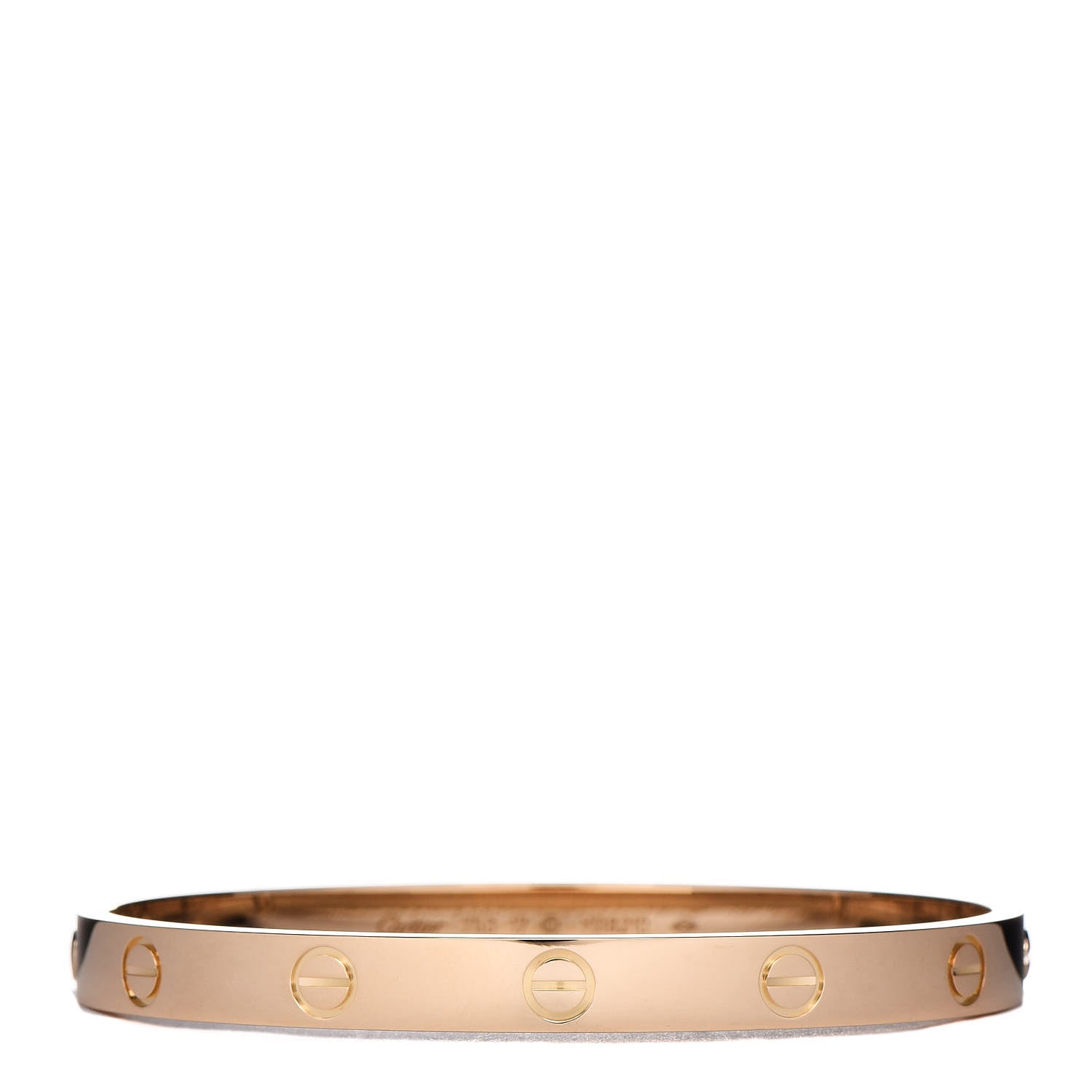 Cartier 18K Yellow Gold LOVE Bracelet 17 1 of 6