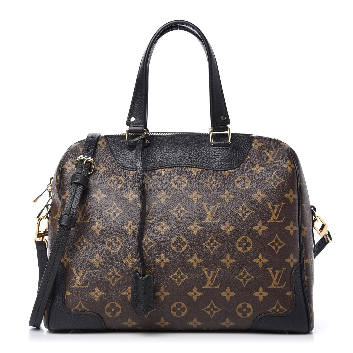 Louis Vuitton Monogram Retiro NM Black 1 of 10