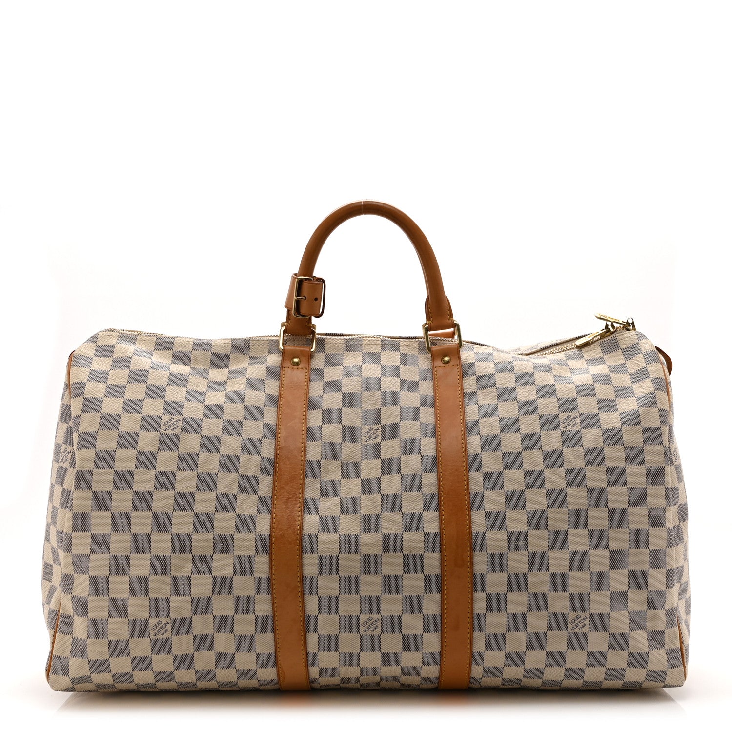 Louis Vuitton Damier Azur Keepall 50 1 of 9