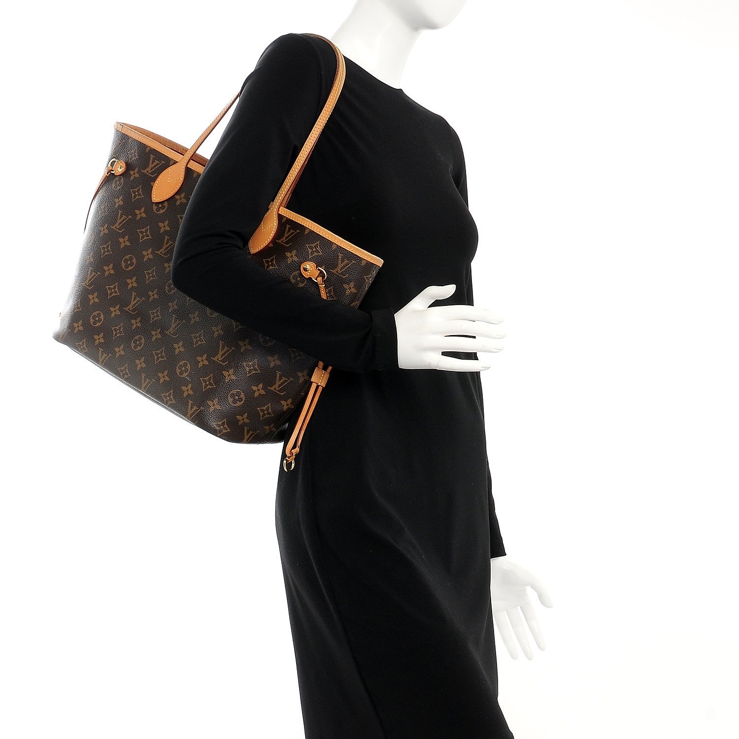 Louis Vuitton Monogram Neo Neverfull MM Abricot 2 of 8