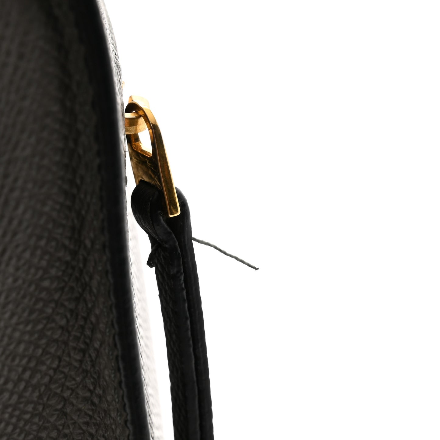 Baby Grained Calfskin Small Trotteur Grey