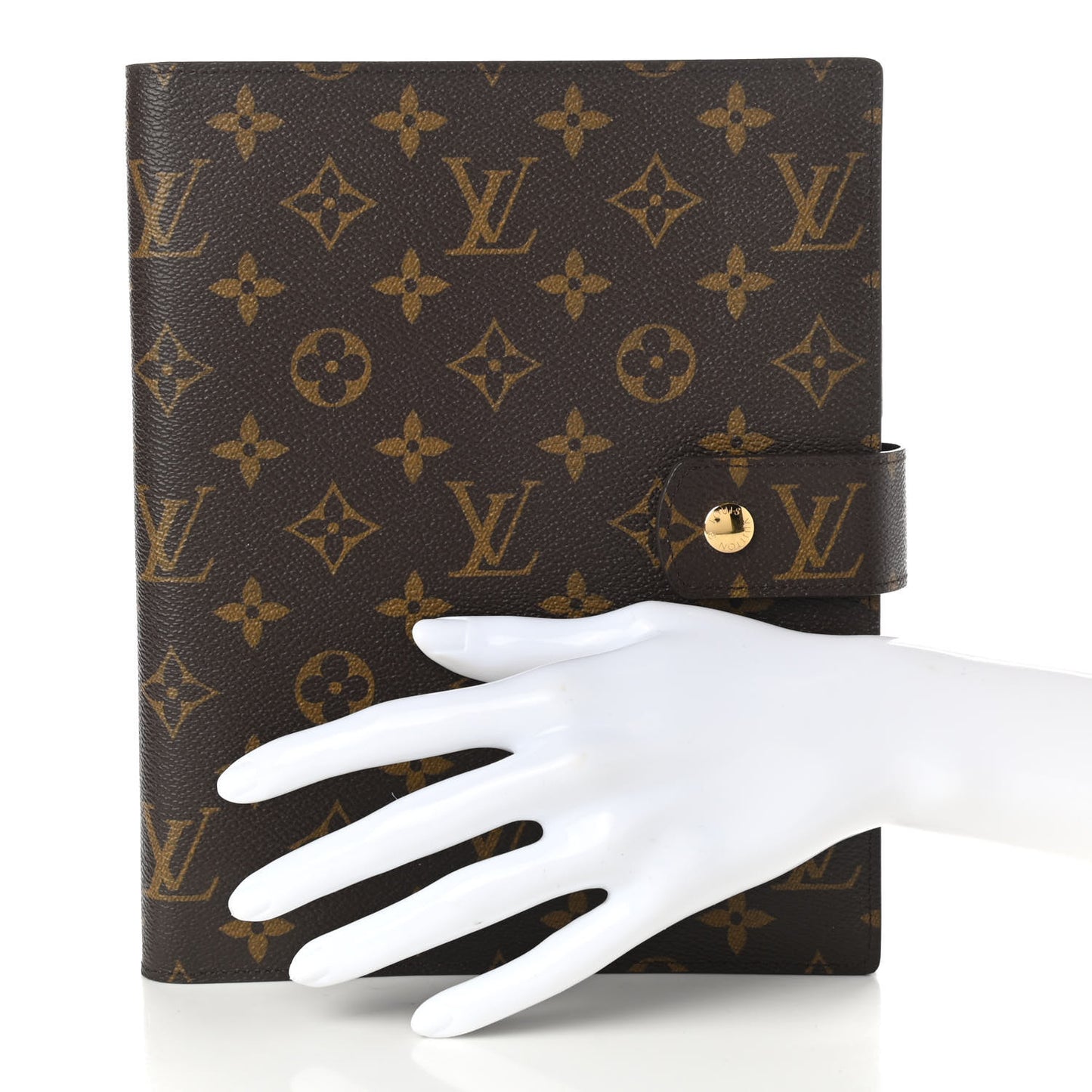 Monogram Large Ring Agenda Cover