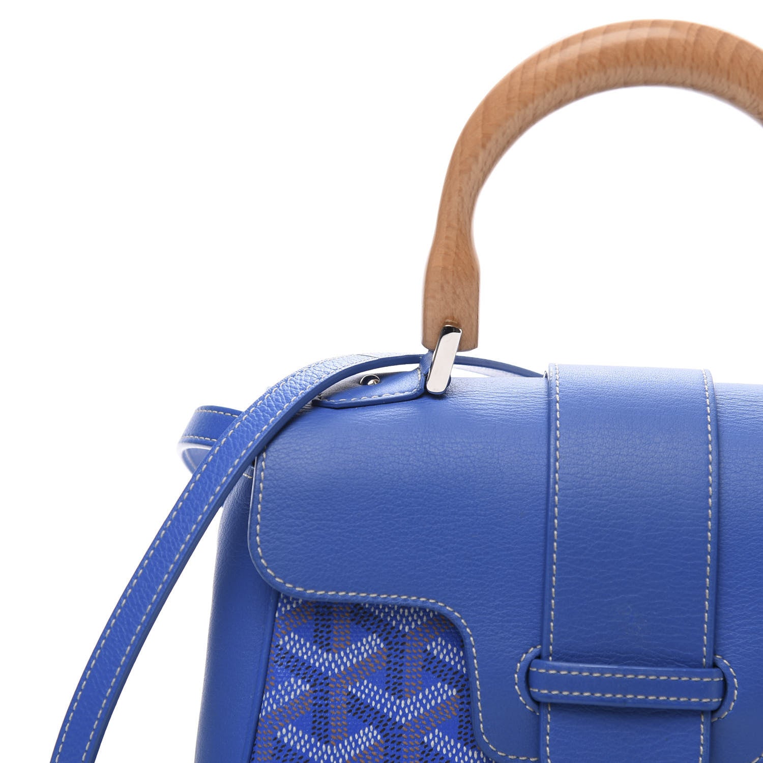 Goyard Goyardine Mini Saigon Sky Blue 10 of 11
