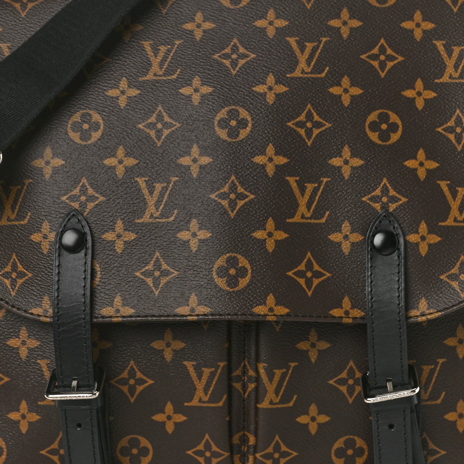 Louis Vuitton LOUIS VUITTON Monogram Macassar Christopher Messenger 7 of 9