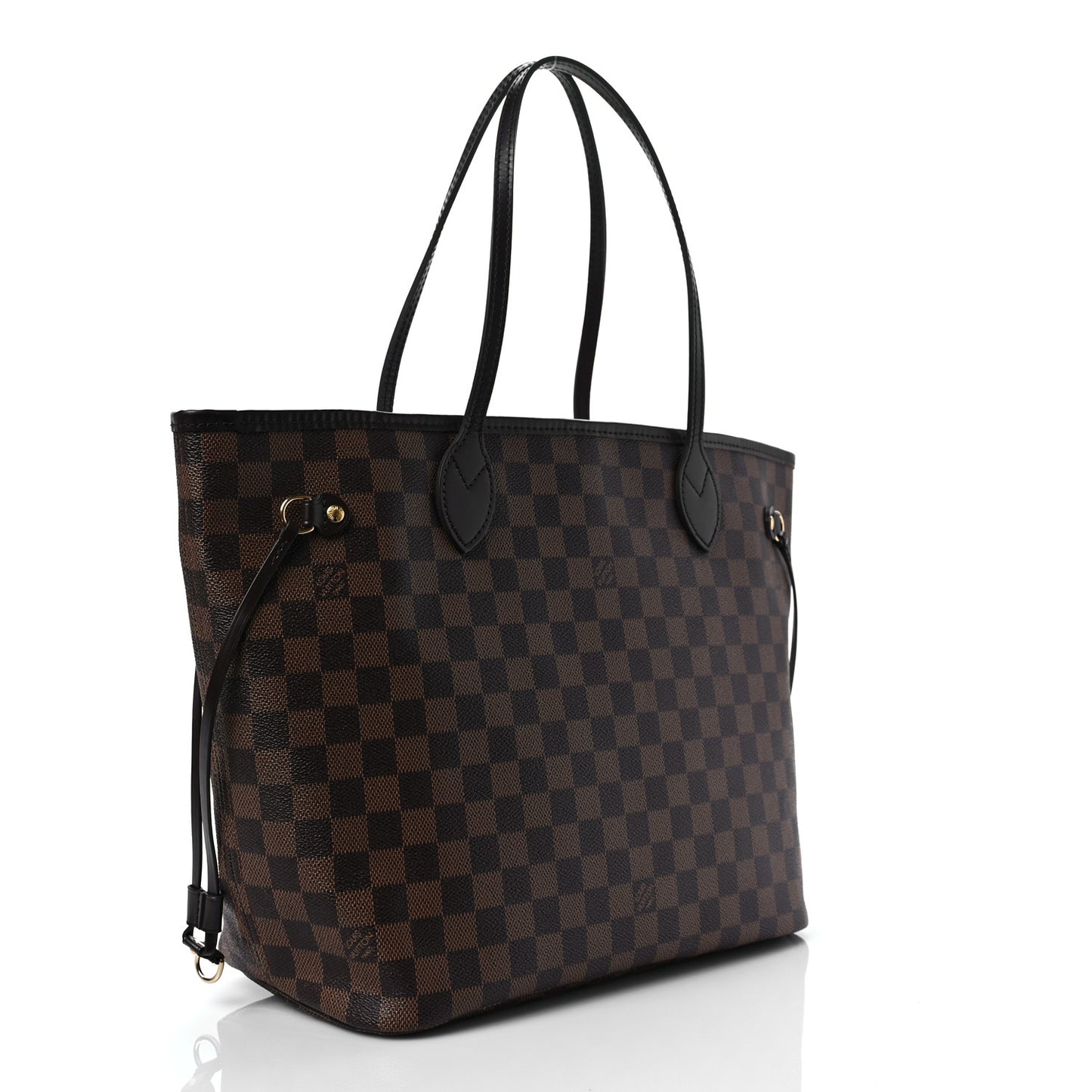 Damier Ebene Neo Neverfull MM Rose Ballerine