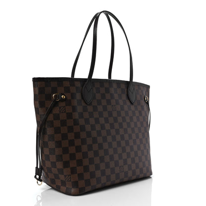 Louis Vuitton Damier Ebene Neo Neverfull MM Rose Ballerine 3 of 7