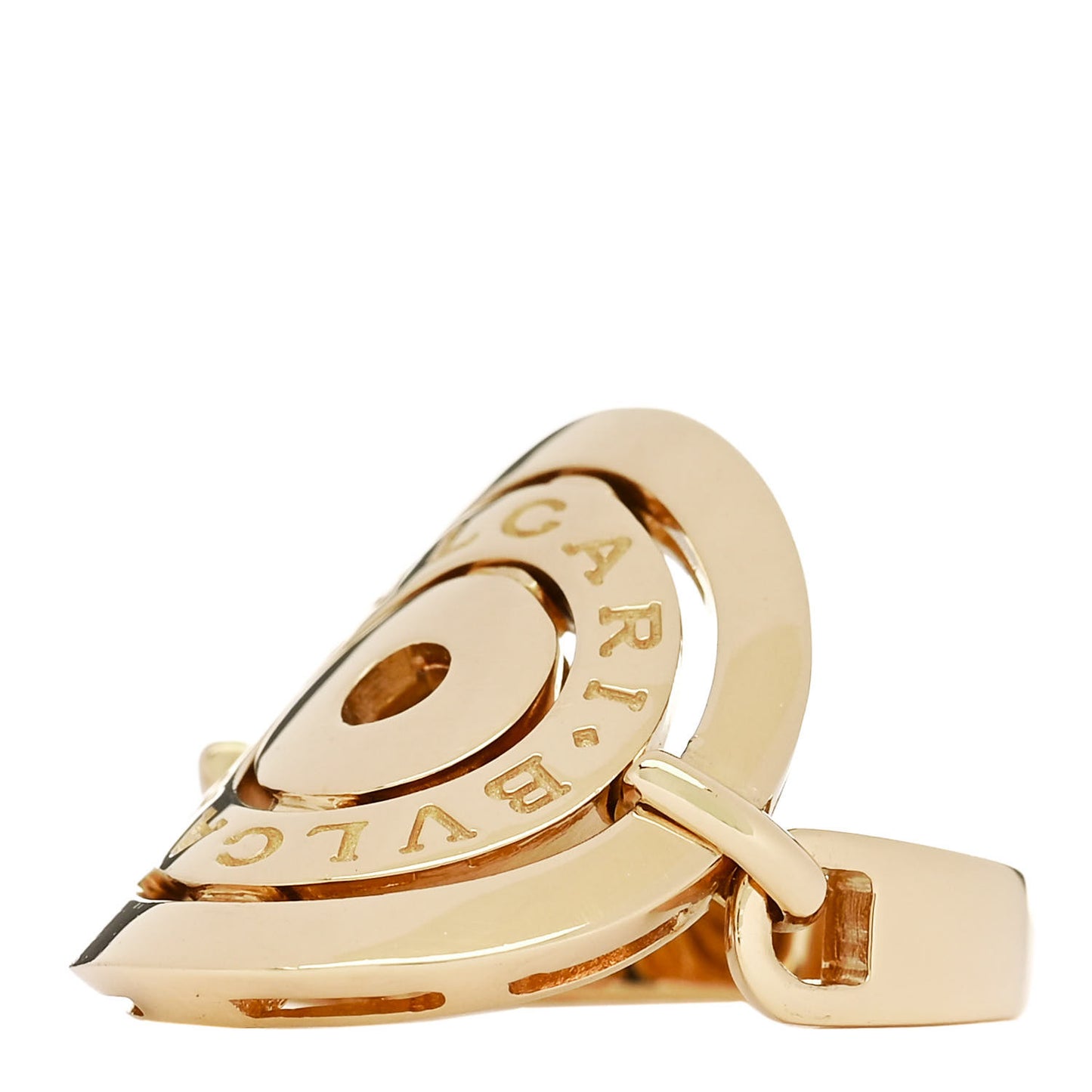 18K Yellow Gold Astrale Cerchi Ring 50 5.5