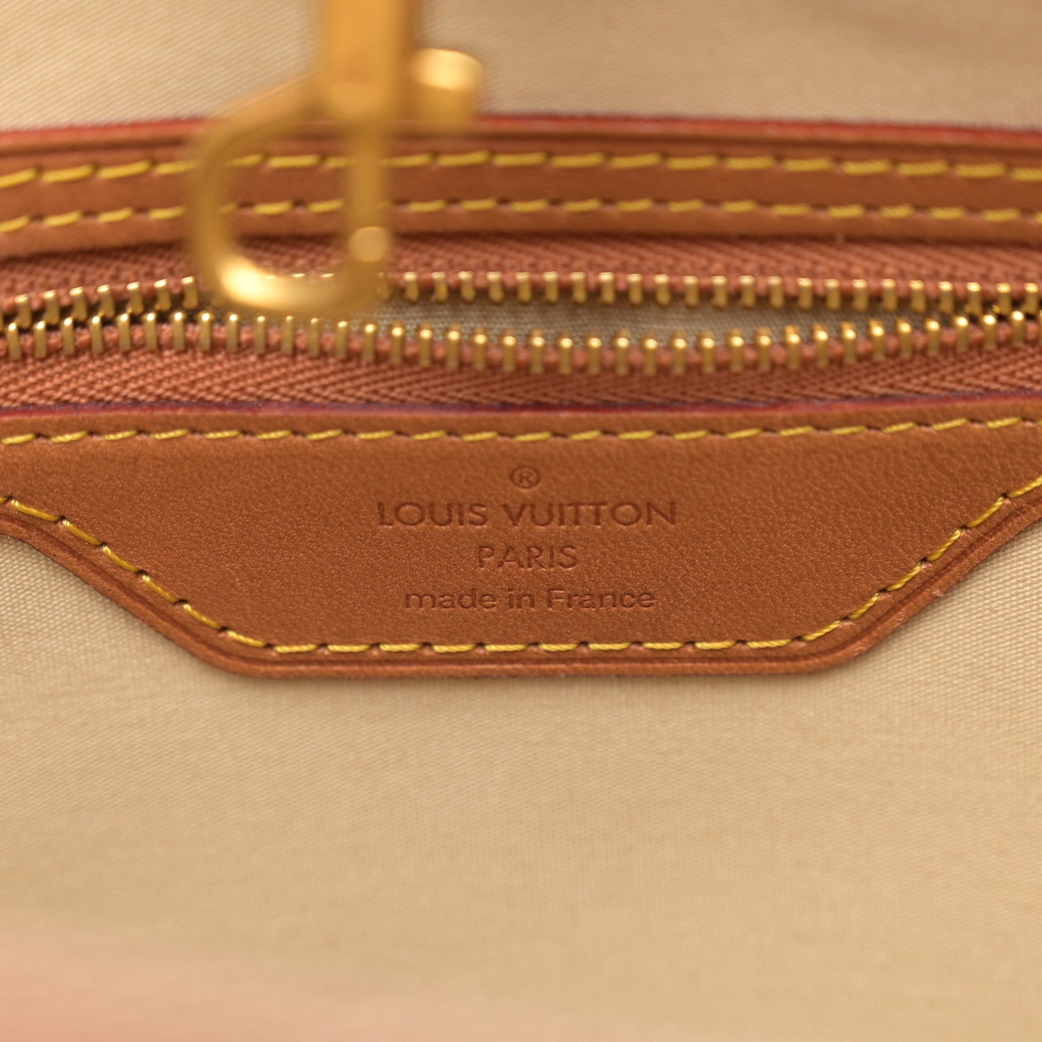 Louis Vuitton Monogram Dentelle Batignolles Horizontal Gold 5 of 10