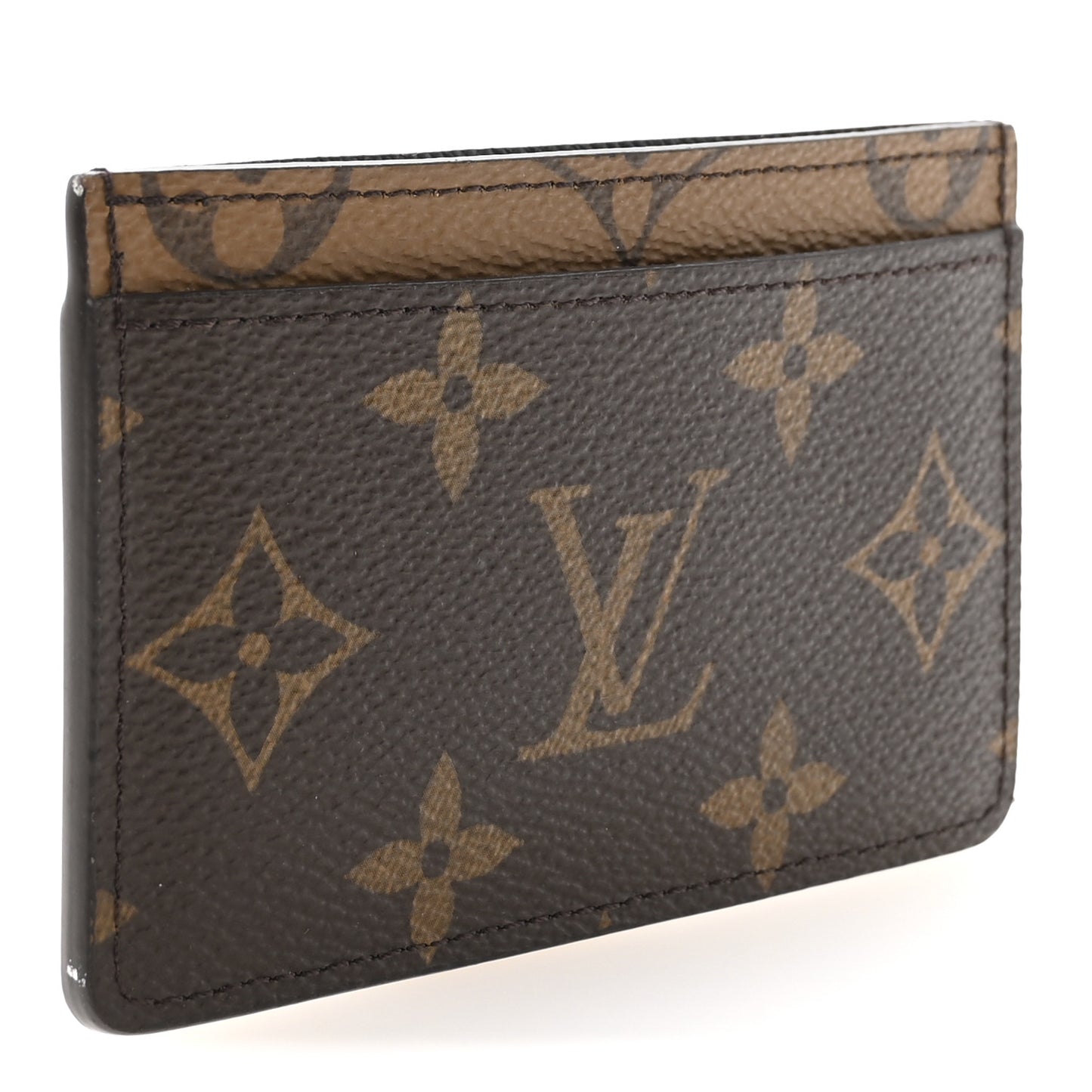 Reverse Monogram Card Holder