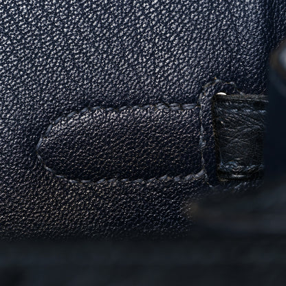 Hermes Ostrich Birkin 35 Bleu Indigo 21 of 44
