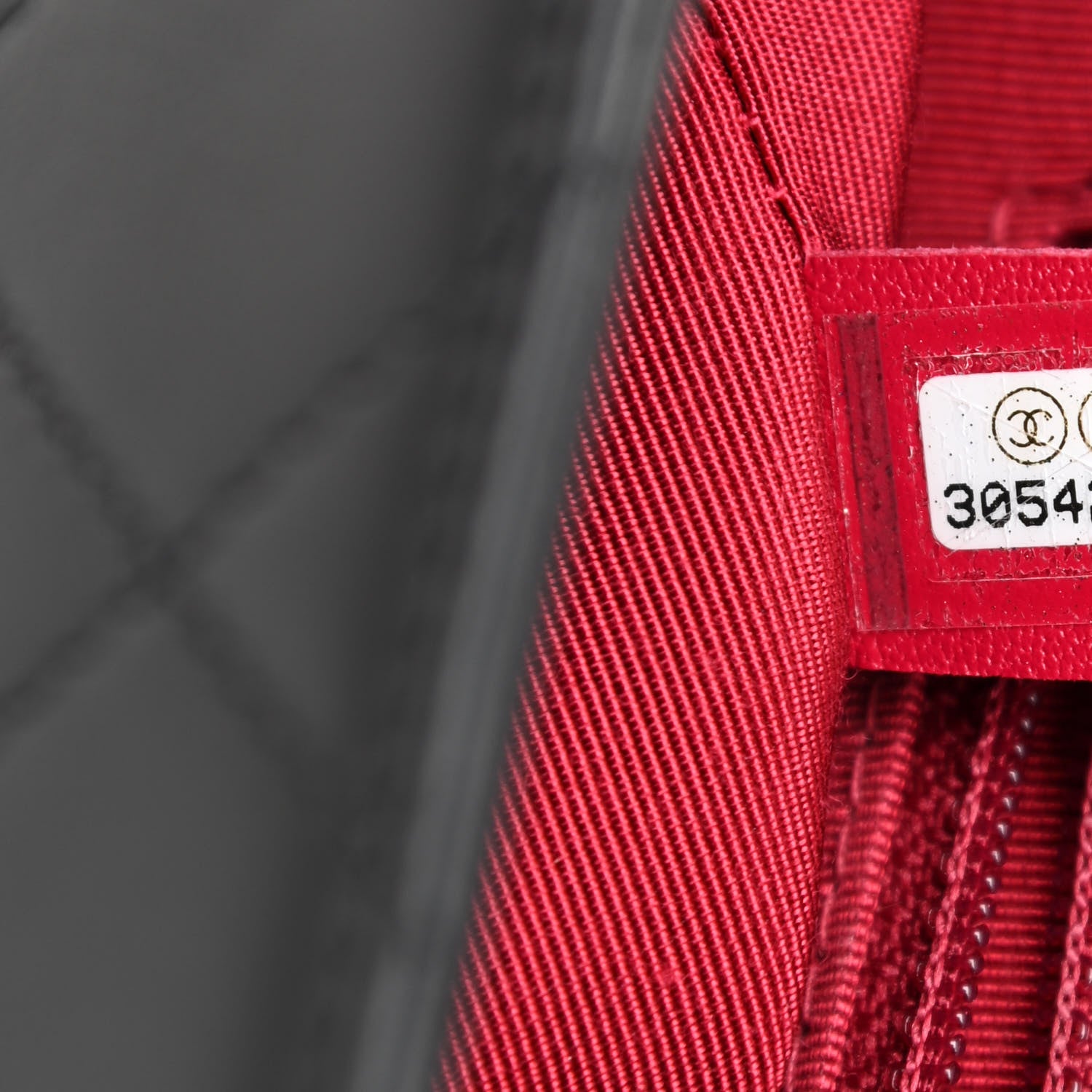 Chanel Lambskin Stitched Pearl Logo Top Handle Flap Black 7 of 11