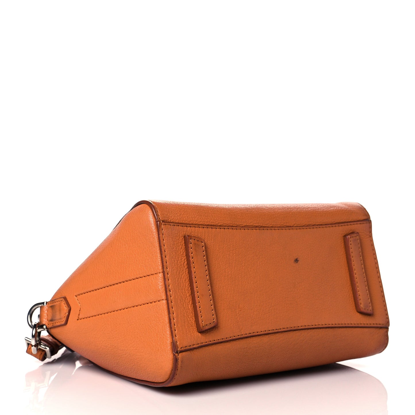 Sugar Goatskin Mini Antigona Rust