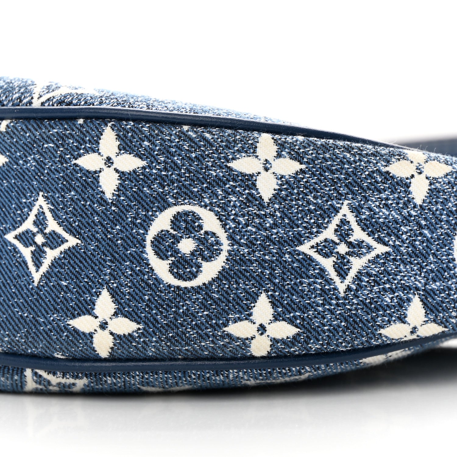 Louis Vuitton Monogram Jacquard Denim Loop Bleu 9 of 11