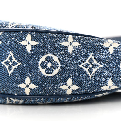 Louis Vuitton Monogram Jacquard Denim Loop Bleu 9 of 11