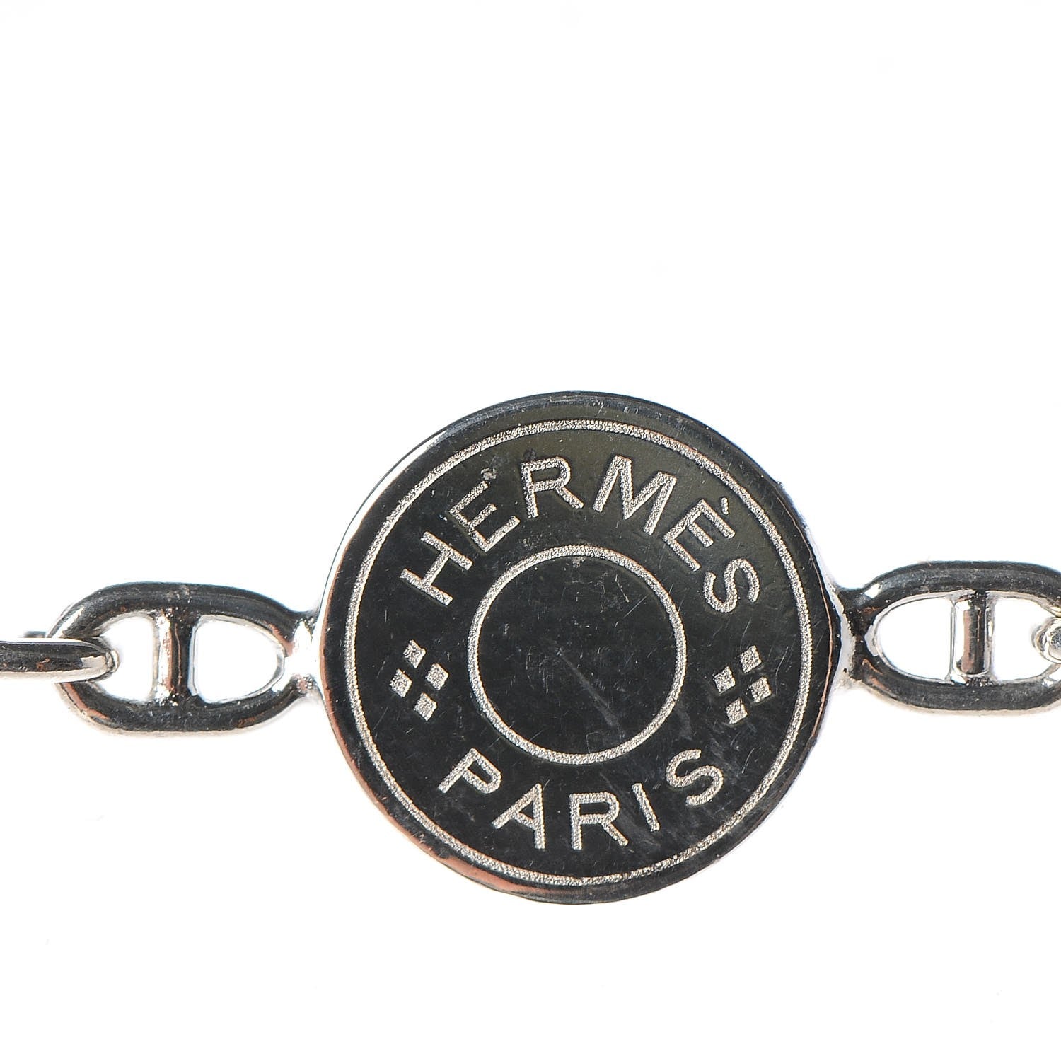 Hermes Sterling Silver Farandole Pendant Necklace 7 of 9
