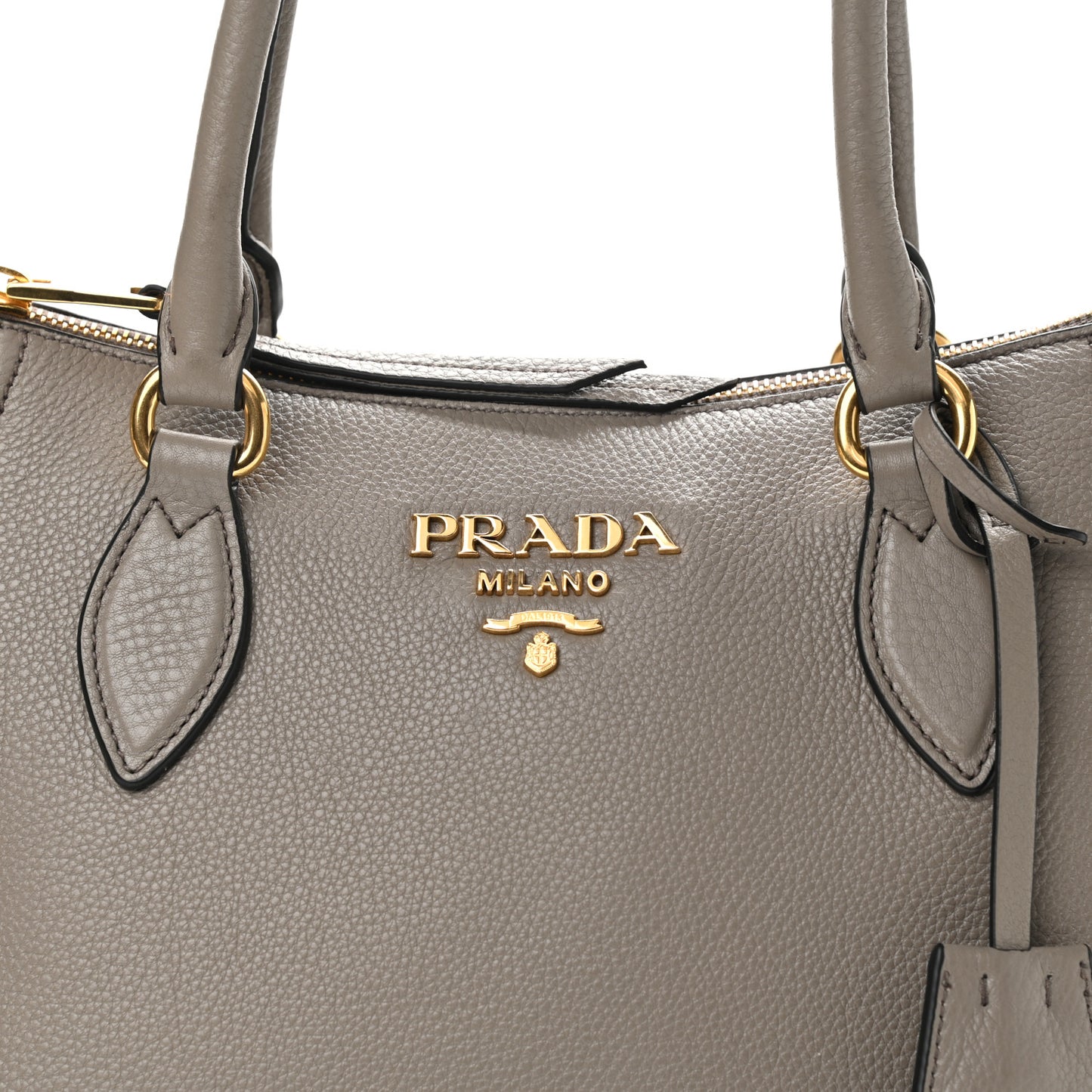 Vitello Phenix Shoulder Bag Argilla