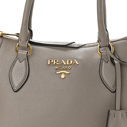 Prada Vitello Phenix Shoulder Bag Argilla 8 of 11