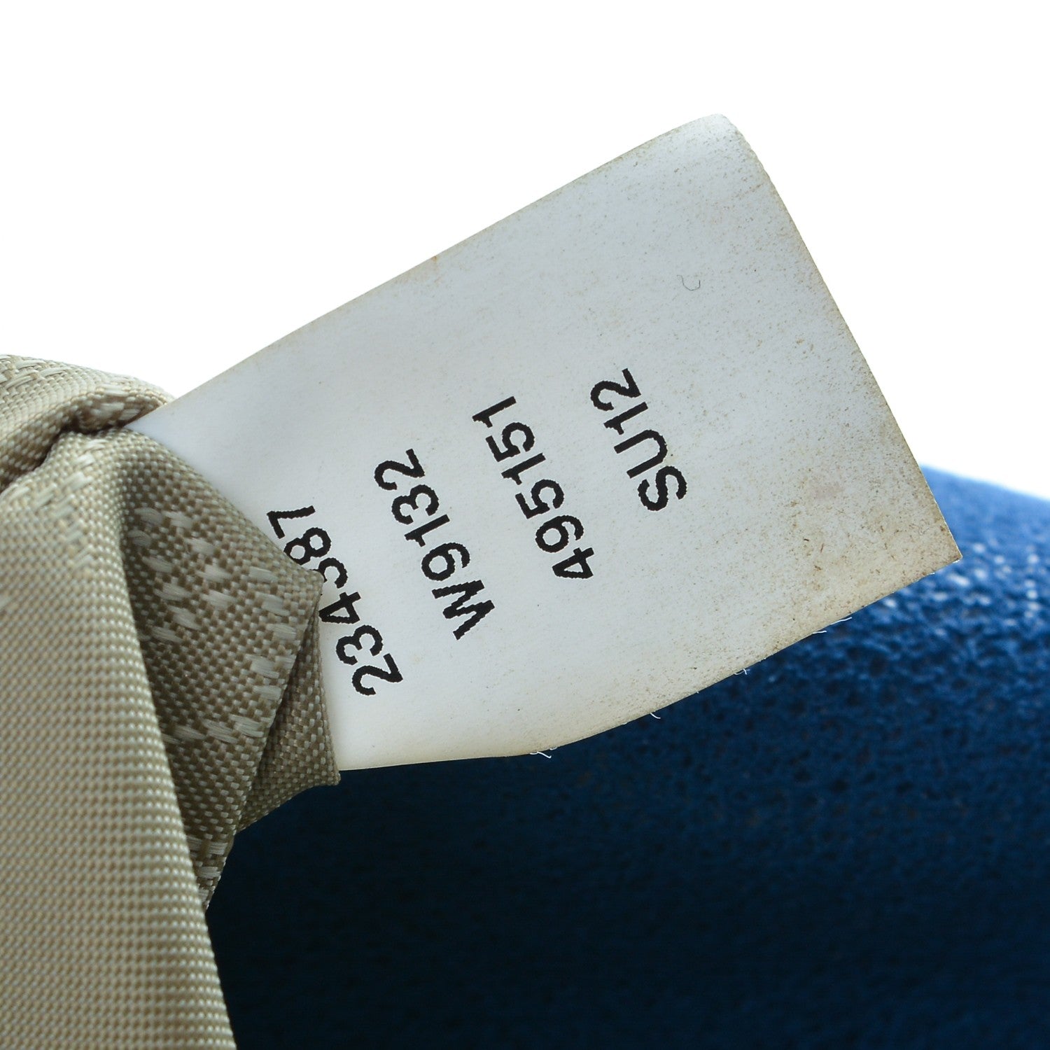 Stella McCartney Shaggy Deer Falabella Fold Over Tote Blue 7 of 7
