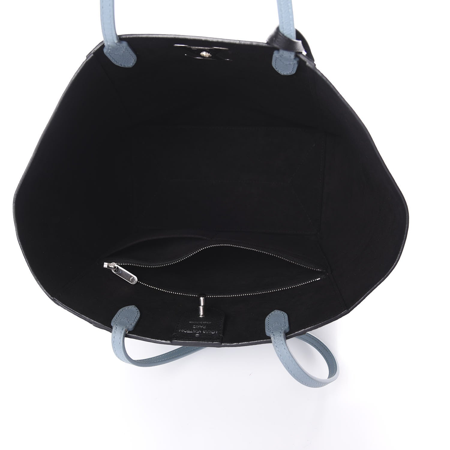 Louis Vuitton Calfskin Lockme Cabas Sky Black 6 of 9