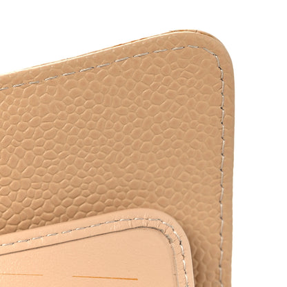 Chanel Caviar Quilted Large Gusset Flap Wallet Beige 12 of 13
