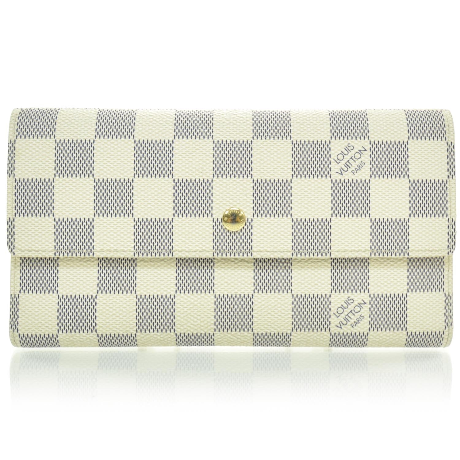 Louis Vuitton Damier Azur Porte Tresor International Wallet 1 of 8