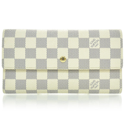 Louis Vuitton Damier Azur Porte Tresor International Wallet 1 of 8