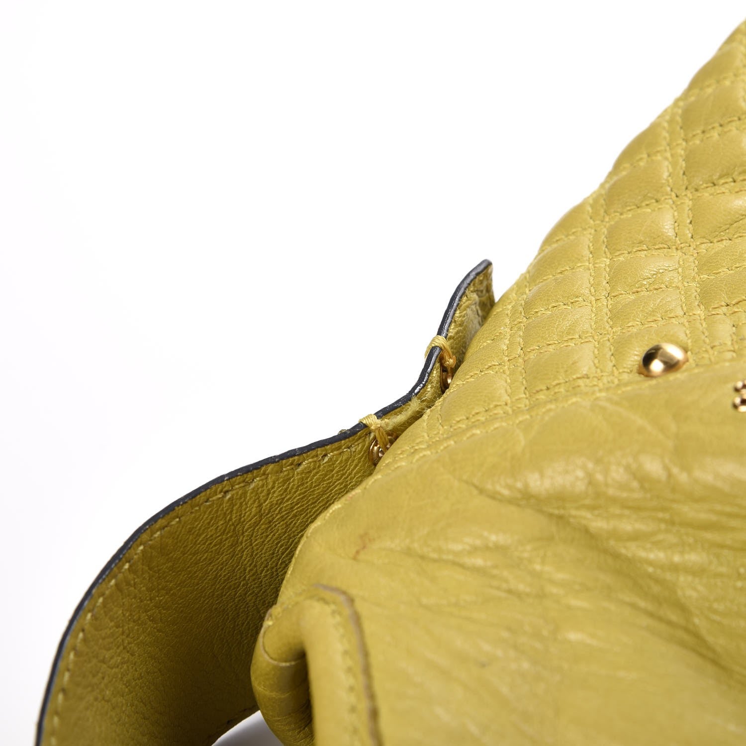 Marc Jacobs Lambskin Quilted Hobo Green 9 of 18