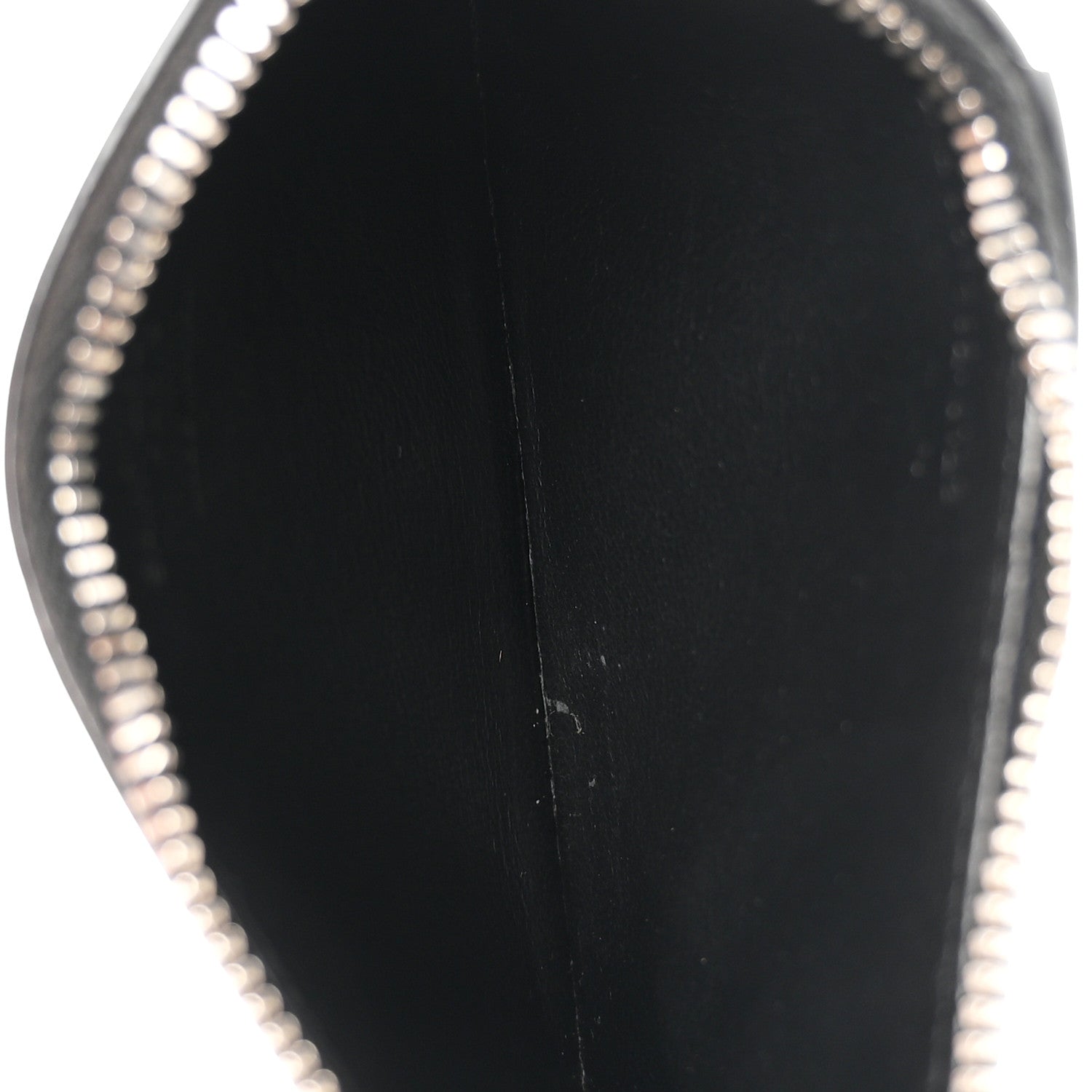 Saint Laurent Calfskin 5 Fragments Zip Pouch Card Holder Black 5 of 8