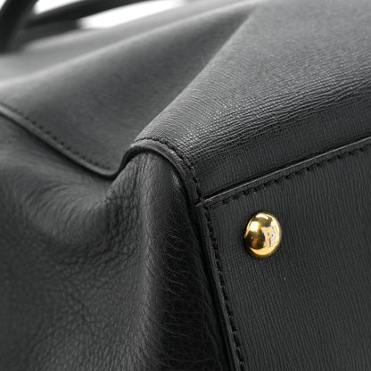 Fendi Vitello Elite Regular 2Jours Tote Black 14 of 15
