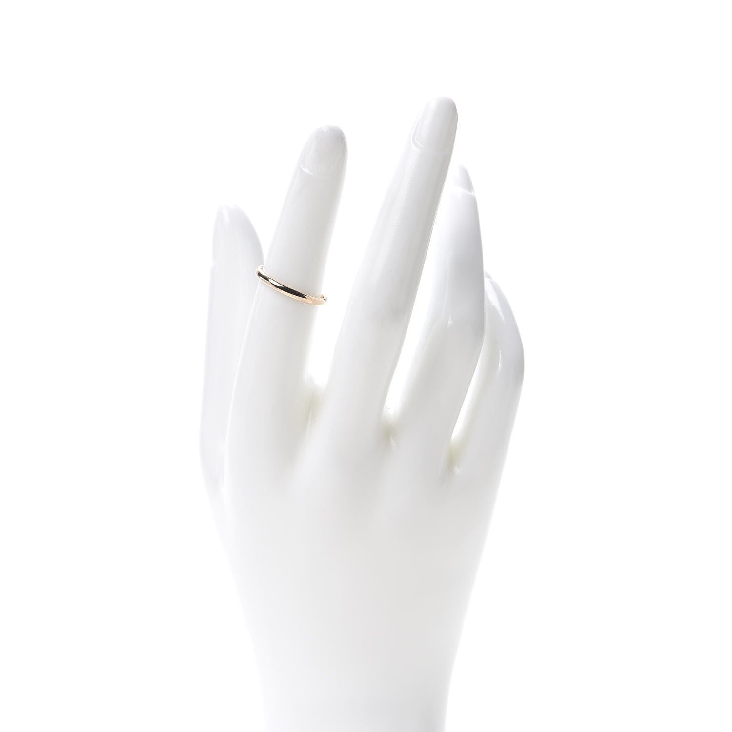Tiffany 18K Rose Gold Classic Wedding Band Ring 51 5.75 2 of 5