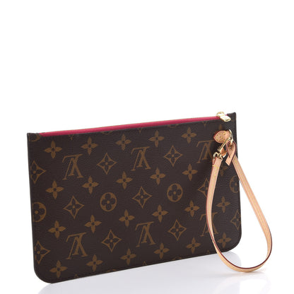 Louis Vuitton Monogram Neverfull MM GM Pochette Pivoine 3 of 8