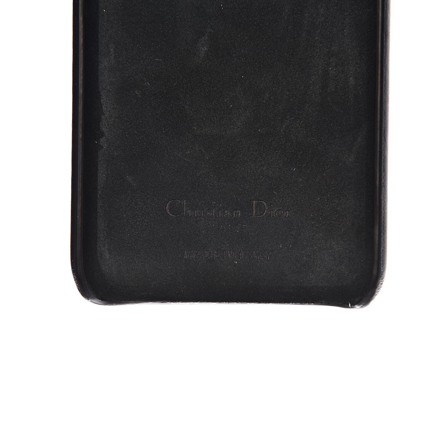 Christian Dior Oblique Calfskin Saddle iPhone X Case Blue 5 of 5