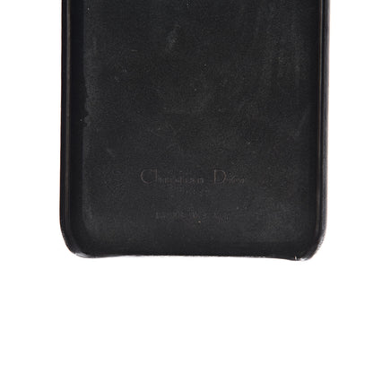 Christian Dior Oblique Calfskin Saddle iPhone X Case Blue 5 of 5