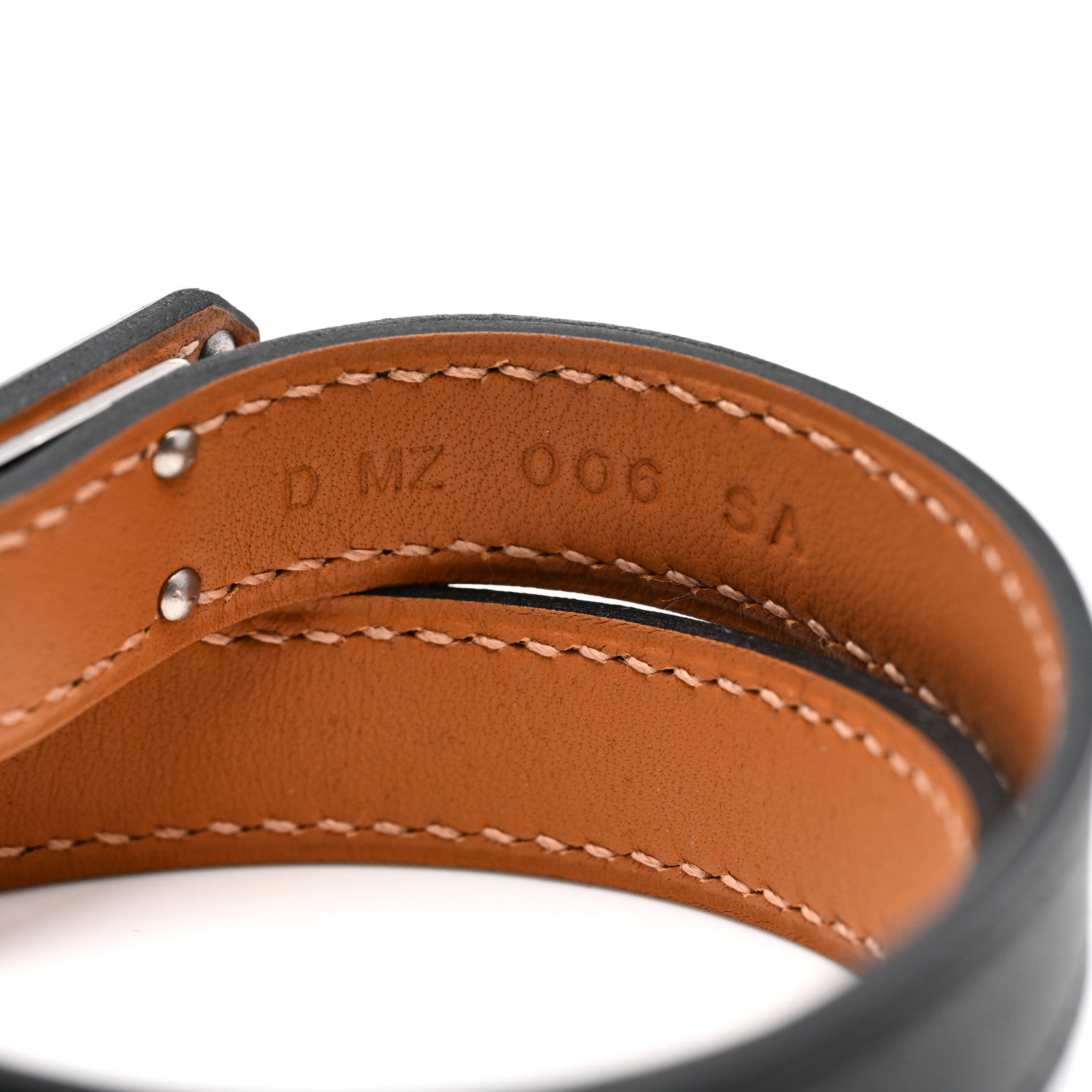Hermes Box Kelly Double Tour Bracelet T3 Black 5 of 5