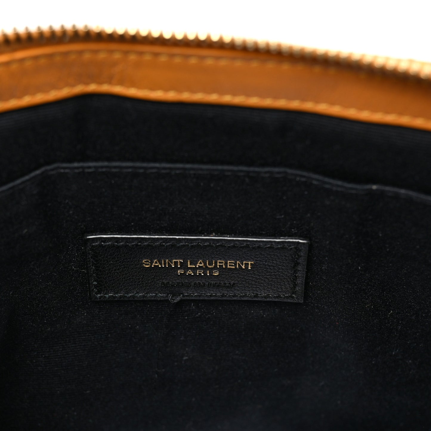 Calfskin Matelasse Monogram Cassandre Tablet Pouch Orange