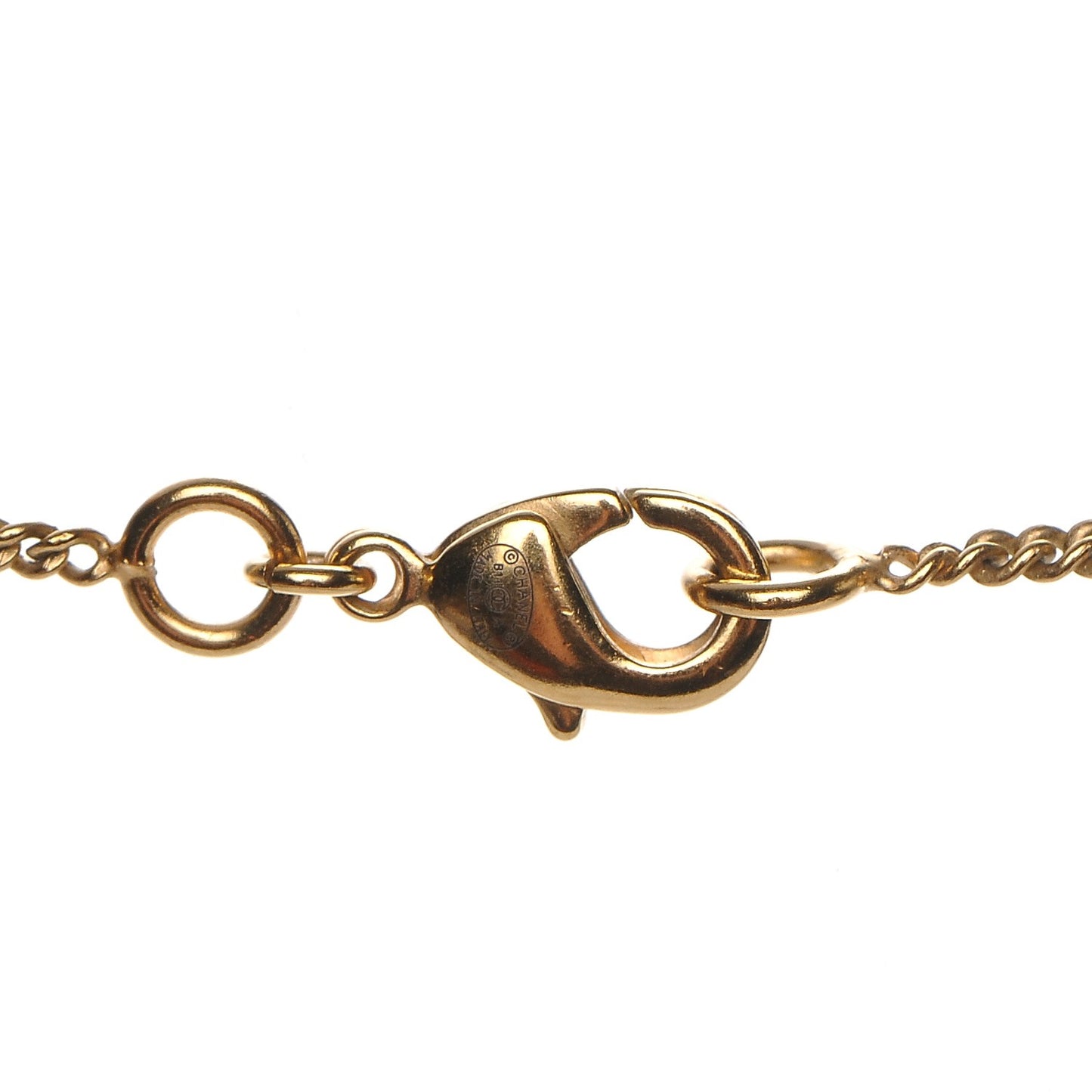 CC Pendant Necklace Gold